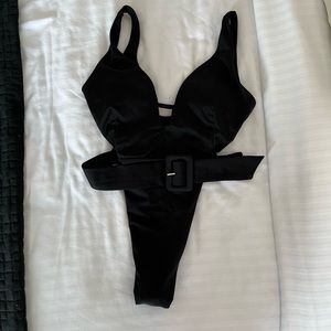 Buff bunny one piece swimsuit